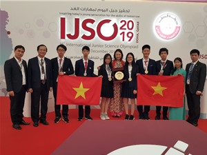 Học sinh Việt Nam giành 6 huy chương tại Olympic Khoa học trẻ quốc tế IJSO 