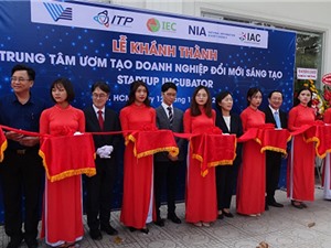 Thành lập trung tâm ươm tạo startup cho sinh viên TPHCM