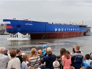 Nga chạy thử nghiệm tàu phá băng mạnh nhất thế giới 
