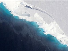 Sông băng Thwaites ở Nam Cực tan nhanh