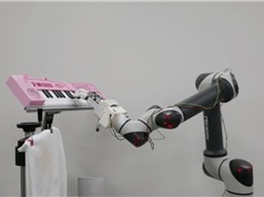 Bàn tay robot mạnh nhất thế giới chơi piano một cách mềm mại