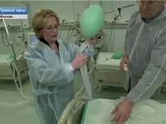 Nga: Một máy thở có thể điều trị cùng lúc cho bốn bệnh nhân 