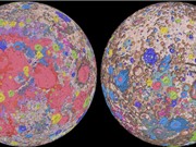 Bản đồ địa chất hoàn chỉnh đầu tiên về Mặt trăng