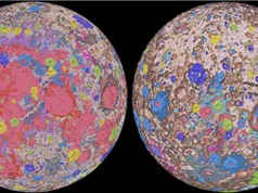 Bản đồ địa chất hoàn chỉnh đầu tiên về Mặt trăng