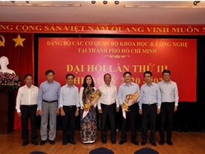 Đại hội Đảng bộ Các cơ quan Bộ Khoa học và Công nghệ tại Tp. Hồ Chí Minh nhiệm kỳ III (2020-2025)