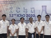 Cả 4 thí sinh Việt Nam đều giành HCV Olympic Hoá học quốc tế 
