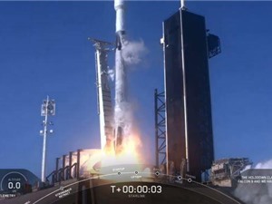 SpaceX tiếp tục phóng 60 vệ tinh Starlink vào quỹ đạo