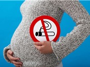 Hút thuốc khi mang thai làm tăng nguy cơ mắc bệnh chàm ở trẻ
