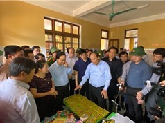 CẬP NHẬT: Thủ tướng kiểm tra việc khắc phục hậu quả mưa lũ tại Quảng Bình