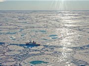 Các trầm tích ở Bắc Băng Dương bắt đầu giải phóng khí methane