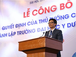 Thành lập Đại học Y Dược trực thuộc Đại học Quốc gia Hà Nội