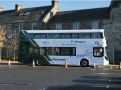Scotland thử nghiệm xe buýt hai tầng chạy bằng hydro