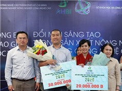 TP Hồ Chí Minh: 7 dự án nhận giải thưởng Cuộc thi Đổi mới sáng tạo trong nông nghiệp