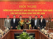 Bộ KH&CN tổ chức Hội nghị thông báo nhanh kết quả Đại hội Đại biểu toàn quốc lần thứ XIII Đảng Cộng sản Việt Nam