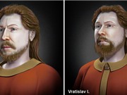 Tái cấu trúc 3D gương mặt hai công tước Czech thời Trung cổ
