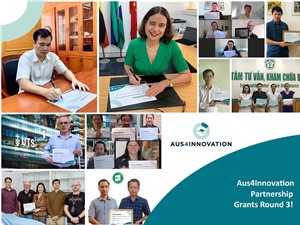 Aus4Innovation tài trợ 1,4 triệu AUD cho bốn dự án chuyển đổi số 