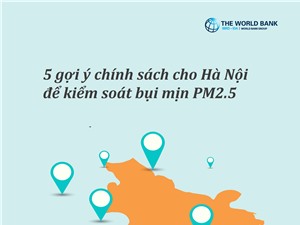 5 gợi ý chính sách kiểm soát bụi mịn PM 2.5 cho Hà Nội