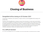 Startup DesignBold tuyên bố ngừng hoạt động