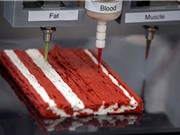 [Video] Máy in thịt 3D từ nguyên liệu thực vật