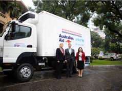 Úc hỗ trợ Việt Nam 4,2 triệu liều vaccine COVID-19 và 5 xe tải lạnh