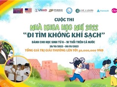 Phát động cuộc thi Nhà khoa học nhí “Đi tìm Không khí sạch” lần thứ hai