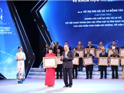 Trao giải thưởng Hồ Chí Minh và giải thưởng Nhà nước về KH&CN cho 29 công trình 