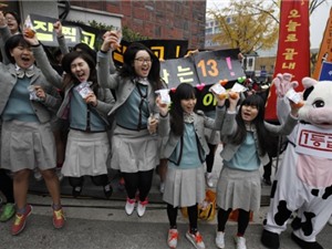 Kỳ thi đại học khốc liệt ở Hàn Quốc