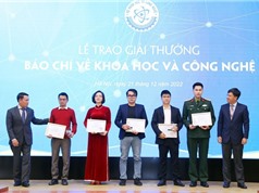 17 tác phẩm đoạt giải báo chí về khoa học và công nghệ năm 2021