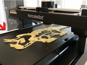 Làm bánh pancake bằng máy in 3D