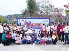 Doanh nghiệp Mỹ mang giáo dục STEM đến cho học sinh tiểu học Lào Cai và Sơn La 