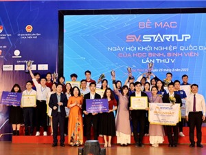 SV_STARTUP lần thứ V: 10 dự án đoạt giải Nhất 