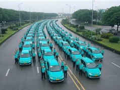 500 xe taxi điện đầu tiên lăn bánh ở Việt Nam