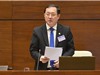 Bộ trưởng Bộ KH&CN Huỳnh Thành Đạt trả lời chất vấn của các đại biểu Quốc hội