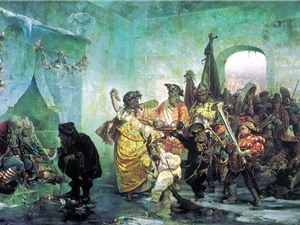 Cung điện băng ở St. Petersburg