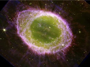 Kính viễn vọng không gian James Webb ghi lại hình ảnh một ngôi sao "hấp hối"