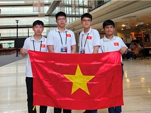 Học sinh Việt Nam dự thi Olympic Tin học quốc tế 2023 đều đoạt huy chương