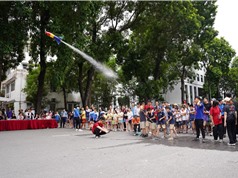 Ngày hội STEM 2023: Mười đội chiến thắng tại cuộc thi tên lửa nước