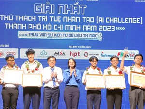 TPHCM: Trao 24 giải thưởng cho Hội thi Thử thách trí tuệ nhân tạo