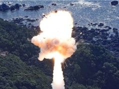Tên lửa của Nhật lại phát nổ ngay sau khi phóng