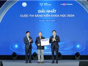 Công nghệ chuyển hóa bùn thành cellulose vi khuẩn đoạt giải Nhất Sáng kiến Khoa học 2024