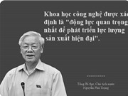 Tổng Bí thư Nguyễn Phú Trọng với yêu cầu tiếp tục đổi mới mạnh mẽ nhận thức, tư duy về khoa học, công nghệ trong điều kiện mới