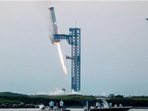 SpaceX thu hồi thành công tầng đẩy tên lửa Starship