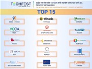 15 startup dẫn đầu cuộc thi Techfest Việt Nam 2024