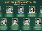 Lần đầu trao giải thưởng KHXH&NV Khuê Văn Các 