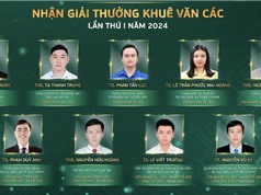 Lần đầu trao giải thưởng KHXH&NV Khuê Văn Các 