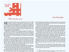 Thư tòa soạn Xuân Ất Tỵ 2025