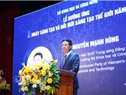 Bộ trưởng Bộ KH&CN Nguyễn Mạnh Hùng: Cần xây dựng văn hóa đổi mới sáng tạo toàn dân 