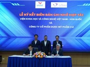 VKIST hợp tác với doanh nghiệp nghiên cứu nguyên liệu mỹ phẩm, thực phẩm hỗ trợ từ cám gạo ST25