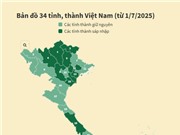 [Infographic] Việt Nam sau sáp nhập tỉnh, thành: Tỉnh nào rộng nhất, đông nhất, dân "giàu" nhất?