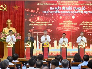 Sơ kết 6 tháng đầu năm 2025 về tình hình triển khai thực hiện Nghị quyết 57-NQ/TW